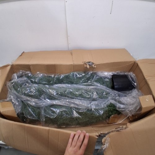 ARTIFICIAL TOPIARY CEDAR TREE FAKE PLANT FOR HOME DECORATION - 8FT - GREEN - (MODEL: XHBSA003) image 4