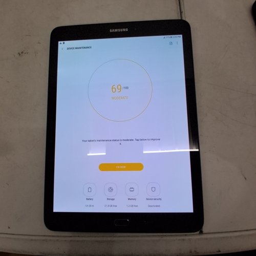 SAMSUNG TABLET - 32GB - BLACK (MODEL: SM-T818W) image 4