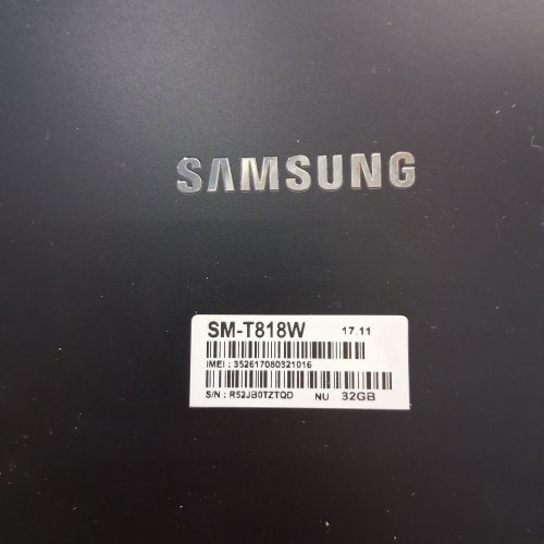 SAMSUNG TABLET - 32GB - BLACK (MODEL: SM-T818W) image 9