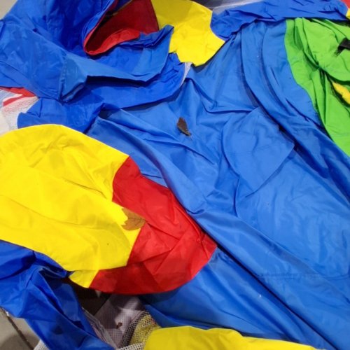 UMBALIR INFLATABLE BOUNCE HOUSE WITH 3 RACING SLIDES AND ULTRA-WIDE CLIMBING WALL INDOOR OUTDOOR CASTLE INFLATABLE TRAMPOLINE - KIDS AGED 3-8 - 12FT X 10FT - BLUE RED AND YELLOW - (MODEL: DFQHS2405229) image 3