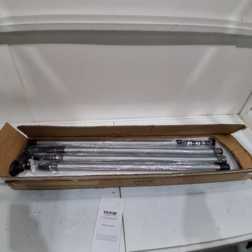 VEVOR DUST BARRIER POLES FOR DUST BARRIER SYSTEM - 10FT POLES - 33FT X 13FT SHEET (MODEL: RECHDB1) image 2
