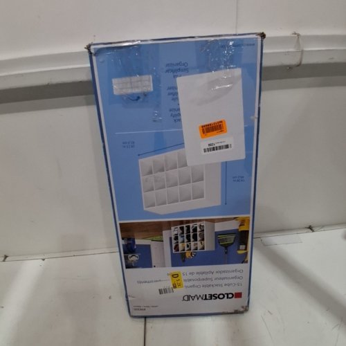 CLOSETMAID 15-CUBE SHOE ORGANIZER 24" X 19" - WHITE image 5