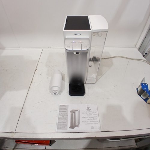 BRITA HUB 12-CUP INSTANT POWERFUL COUNTERTOP FILTRATION SYSTEM - FILTERS UP TO 120GAL OF WATER - SILVER (MODEL: 87340C) image 3