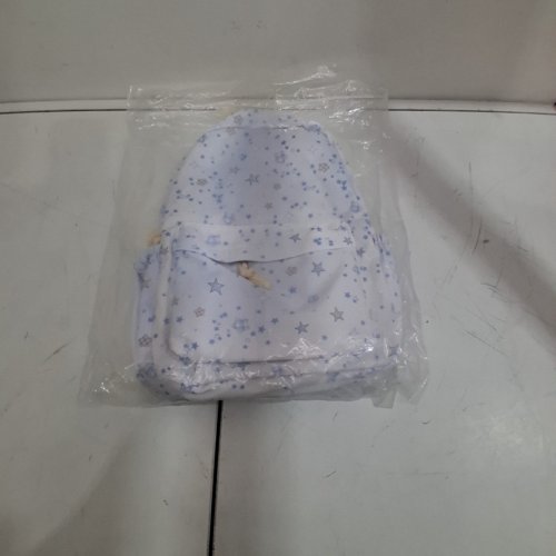 KID'S AESTHETIC SCHOOL BACKPACK - ONE SIZE - LIGHT BLUE image 4