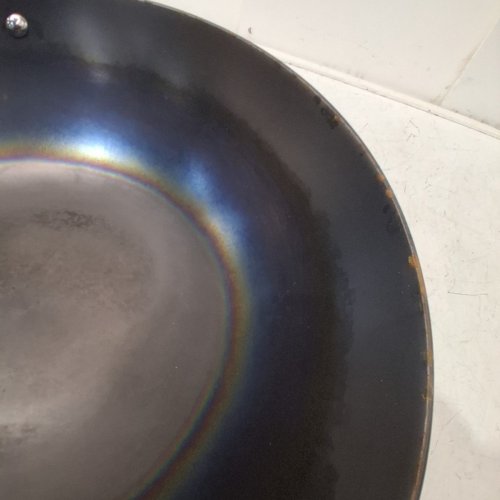 INFUSE OVEN SAFE INDUCTION COMPATIBLE NITRO CAST IRON LITE WOK - 14" - BLACK (MODEL: 1832193) image 4