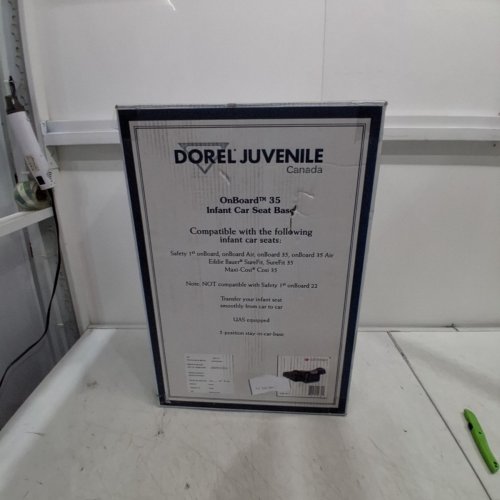DOREL JUVENILE SAFETY 1ST EXTRA CAR SEAT BASE COMPATIBLE WITH ONBOARD 35 / SUREFIT 35 / MAXI-COSI 35 CAR SEATS - BLACK (MODEL: 22075CBLK) image 7