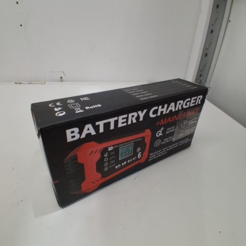 COREBOX 12V CAR BATTERY CHARGER & MAINTAINER - RED/BLACK (MODEL: H-6CS) image 5