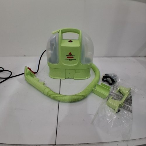 BISSELL LITTLE GREEN MINI PORTABLE CARPET CLEANER WITH WATER SPRAYING- GREEN (MODEL : 4095) image 4