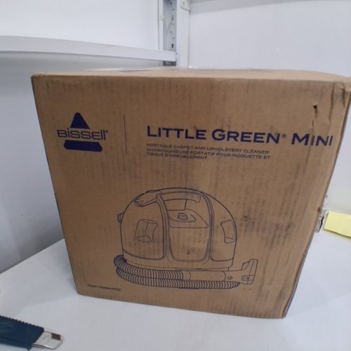 BISSELL LITTLE GREEN MINI PORTABLE CARPET CLEANER WITH WATER SPRAYING- GREEN (MODEL : 4095) image 5