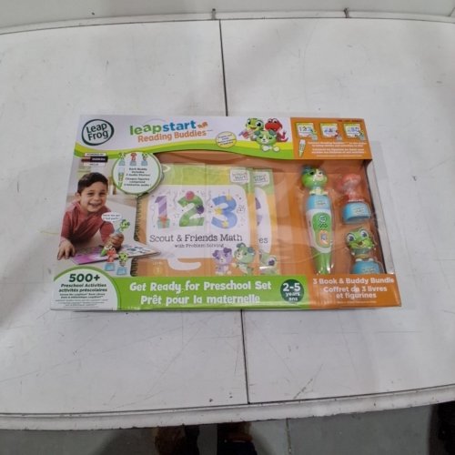 LEAP FROG LEAP START READING BUDDIES GET READY FOR PRESCHOOL SET - 500+ ACTIVITIES - AGES 2-5 - MULTI-COLOUR (MODEL: 6211 / 2049676) image 4