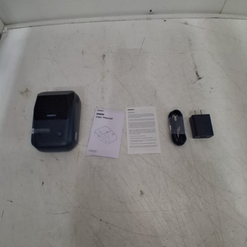 NIIMBOT LABEL MAKER WITH AUTO IDENTIFICATION - BLACK/BLUE (MODEL: B1) image 3