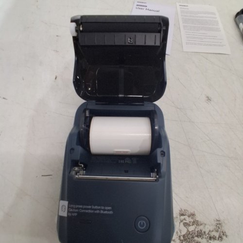 NIIMBOT LABEL MAKER WITH AUTO IDENTIFICATION - BLACK/BLUE (MODEL: B1) image 4