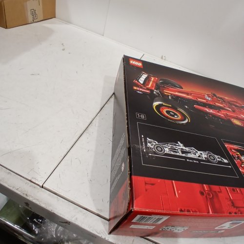 1361PC LEGO FERRARI SF-24 F1 CAR WITH REALISTIC FEATURES - RED/BLACK (MODEL: 42207) image 3