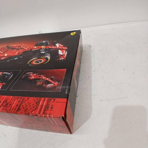 1361PC LEGO FERRARI SF-24 F1 CAR WITH REALISTIC FEATURES - RED/BLACK (MODEL: 42207) image 4