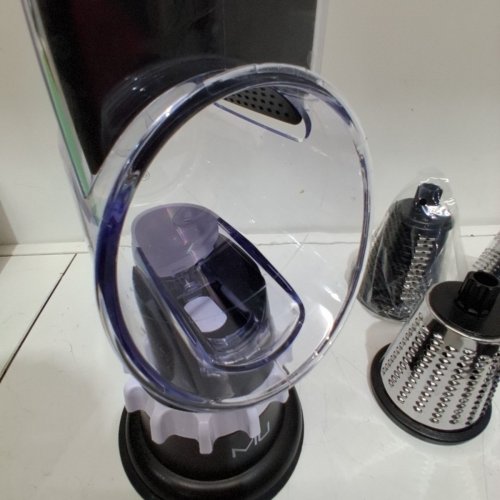 7PC MIU ROTARY FOOD GRATER WITH ATTACHMENTS - BLACK/SILVER (MODEL : 1796155) image 3