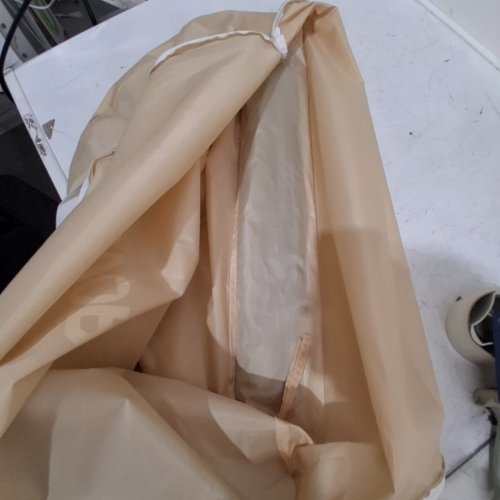 POP UP BUBBLE TENT WITH WATERPROOF TOP COVER - 10FT X 9.2FT - 8 PERSON - BEIGE (MODEL: 121085) image 4