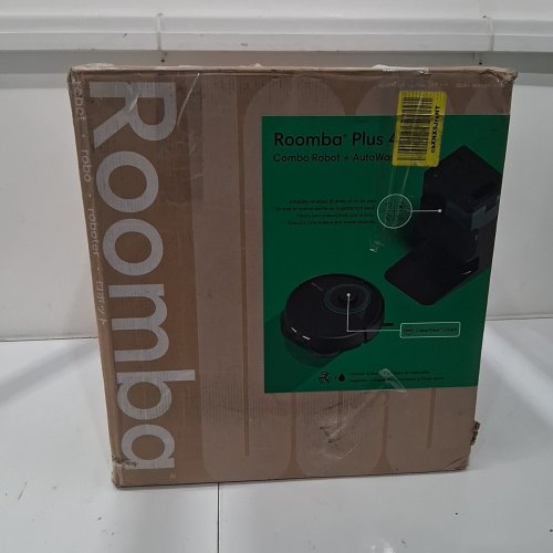 IROBOT ROOMBA PLUS 405 COMBO ROBOT VACUUM & AUTOWASH DOCK - SELF-EMPTYING/SELF-CLEANING & LIDAR NAVIGATION - WORKS WITH ALEXA / GOOGLE ASSISTANT / SIRI - BLACK/GREY (MODEL: G185020) image 9