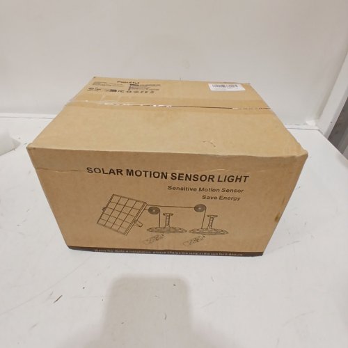 2PK FABSTYL SOLAR INDOOR OUTDOOR SHED LIGHT- 4000LM - BLACK\WHITE image 2