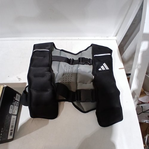 ADIDAS WEIGHTED VEST - 12LBS - GREY/BLACK image 2