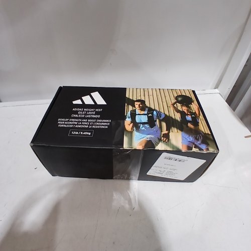 ADIDAS WEIGHTED VEST - 12LBS - GREY/BLACK image 3
