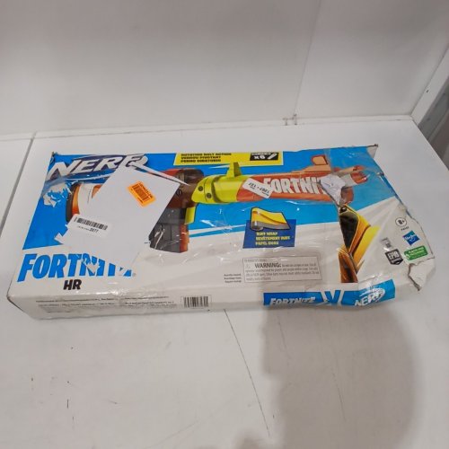 NERF FORTNITE HR DART BLASTER GUN WITH DETACHABLE BARREL - ORANGE (MODEL: F4107) image 5