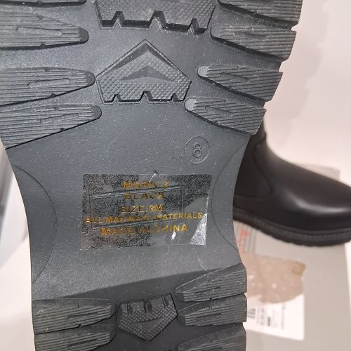 BRAVO MARK 3 ANKLE BOOTS - 8M - BLACK image 3