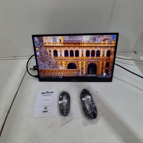 INNOVIEW PORTABLE MONITOR - 18.5" | 120HZ | SRGB - BLACK (MODEL: INVPM502) image 2