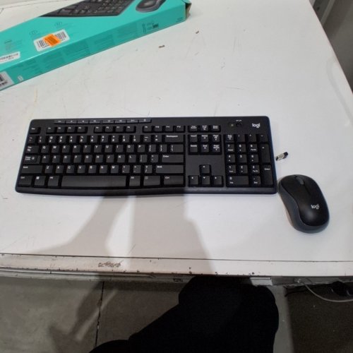 2PC LOGITECH MK270 WIRELESS KEYBOARD AND MOUSE COMBO, 2.4 GHZ WIRELESS - BLACK (MODEL: Y-R0042, MR0085) image 6