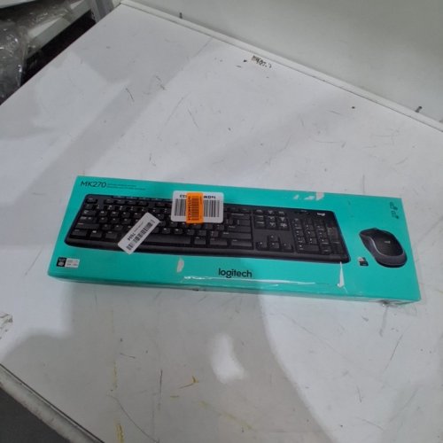 2PC LOGITECH MK270 WIRELESS KEYBOARD AND MOUSE COMBO, 2.4 GHZ WIRELESS - BLACK (MODEL: Y-R0042, MR0085) image 8
