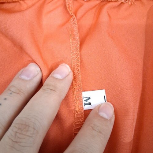 2PC SCRUB TOP AND PANTS SET - MEDIUM - CORAL image 3