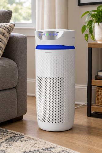 HOMEDICS UV-C AIR PURIFIER - 120 V 60W - WHITE (MODEL: AP-T45-WT) image 2