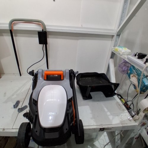 LITHELI U20 HANDY SERIES BRUSHLESS LITHIUM ION PUSH CORDLESS ELECTRIC LAWN MOWER -TOOL ONLY - 20V - 13" (MODEL: U20LM00-0A110/EGT010172) image 2