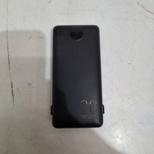 VRURC FAST CHARGING LED DISPLAY EXTERNAL PORTABLE CHARGER WITH BUILT IN CABLES - 20000MAH - BLACK (MODEL: T2046) image 3