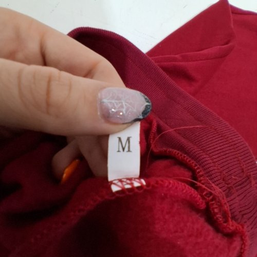 DRAWSTRING JOGGER PANTS - MEDIUM - BURGUNDY image 3