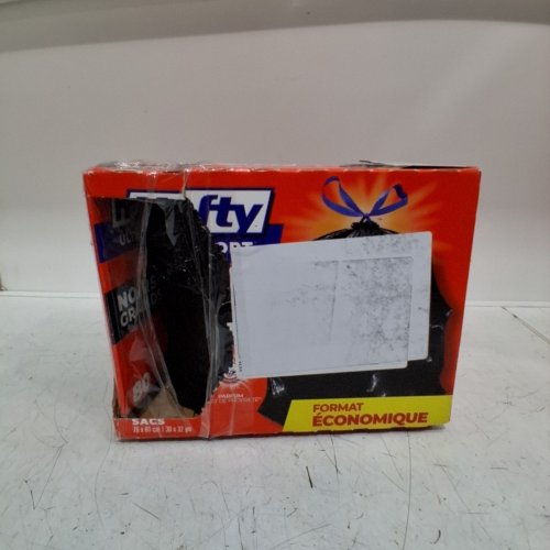 ARM & HAMMER HEFTY ULTRA STRONG DRAW STRING SCENTED LARGE GARBAGE BAGS - 100 L - BLACK image 3