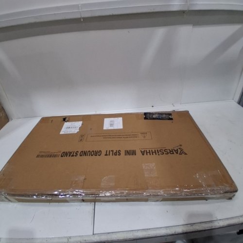YARSSIHHA MINI SPLIT GROUND STAND FOR 9000-36000BTU DUCTLESS AIR CONDITIONERS & HEAT PUMPS - 33.46" X 8.9" X 15.75"/1400LBS MAX - BLACK (MODEL: YS101-AS480B) image 6