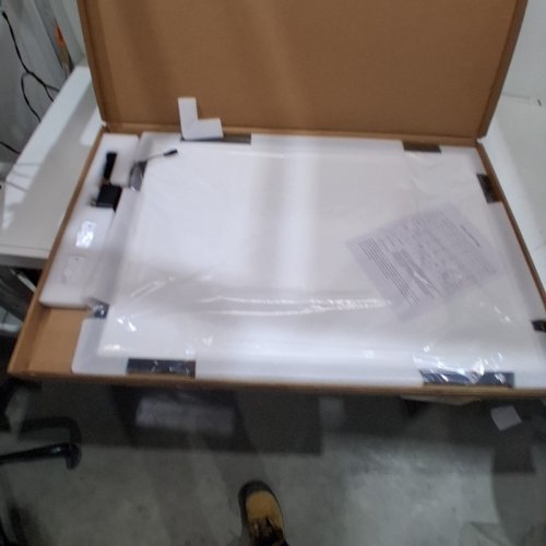 HSK A1 ALUMINIUM FRAME SUPER THIN TOUCH LOCK/UNLOCK DIMMER BUTTON BRIGHT LED LIGHT PAD - 24" X 34' - 21W - 2200LM - BLACK (MODEL: HSK A1 LIGHT PAD) image 2