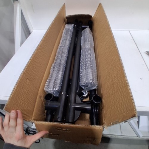 ANYCOSY ROLLING TIRE RACK FOR 4 TIRE STORAGE - 22.5" X 14.5" X 45" - BLACK image 2