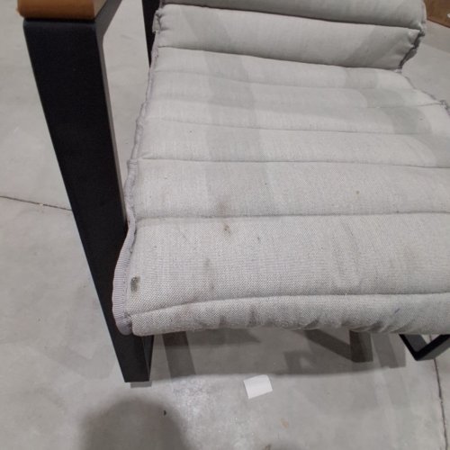 MAINSTAYS STEEL OUTDOOR ROCKING CHAIR - GREY image 4