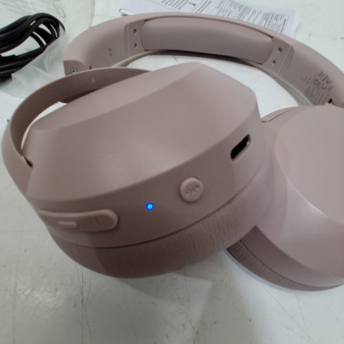 EDIFIER OVER EAR BLUETOOTH HEADPHONES WITH ACTIVE NOISE CANCELLATION - SMOKY PINK (MODEL: W82ONB PLUS) image 2