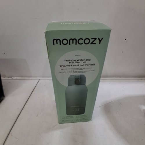 MOMCOZY PORTABLE BEVERAGE WARMER WITH DUAL HEATING MODES FOR BREAST MILK & WATER - 17OZ CAPACITY - PALE GREEN (MODEL: MW05) image 7
