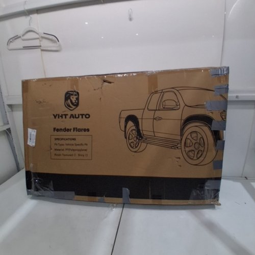 4PC YHTAUTO OE FACTORY STYLE FENDER FLARES WITH HARDWARE KIT FOR 2019-2023 DODGE RAM 1500/2019-2022 RAM 1500 CLASSIC - BLACK (MODEL: YHTFF00016 / FFDOOE002S-YC) image 5