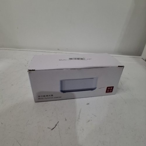 EASYULT PORTABLE ULTRASONIC JEWELRY CLEANER - WHITE/GREY image 3