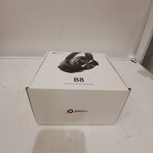 PICUN WIRELESS BLUETOOTH ACTIVE NOISE CANCELING FOLDABLE OVER THE EAR HEADPHONES - BLACK (MODEL: B8) image 4