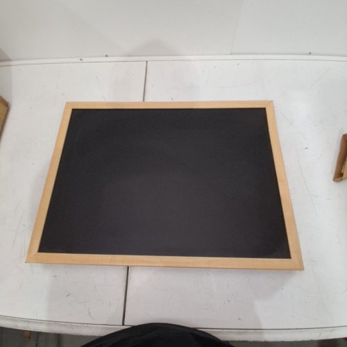 U BRANDS CHALKBOARD, 17" X 23", OAK FRAME - (310U00-01) image 2