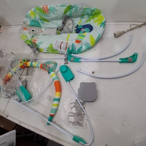 BRIGHT STARTS RAINFOREST VIBES VIBRATING BOUNCER image 4