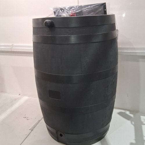 PLASTIC RAIN BARREL - 50GAL - BLACK (MODEL: 551000301M8000) image 2