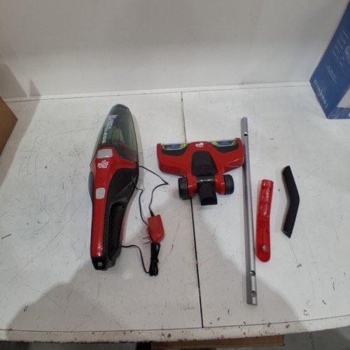 DIRT DEVIL 3-IN-1 VERSA CORDLESS RECHARGEABLE STICK VACUUM FOR HARD FLOOR & CARPET, RED image 4