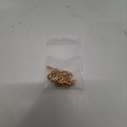WOMENS DAINTY CHAIN BRACELET -6.5 LENGTH- GOLD-TONE image 4