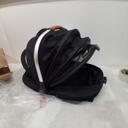 PET GEAR 360 DEGREE VIEW TRAVEL PET SAFETY CARRIER AND CAR SEAT FOR SMALL DOGS AND CATS WITH PUSH BUTTON ENTRY -BLACK (MODEL:PG1040NZBKU) image 2